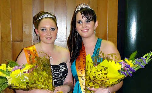 Erin Gifford-Cauley and Jaimi Visini at the Gold Rush Gala Ball. Erin Gifford-Cauley and Jaimi Visini at the Gold Rush Gala Ball.